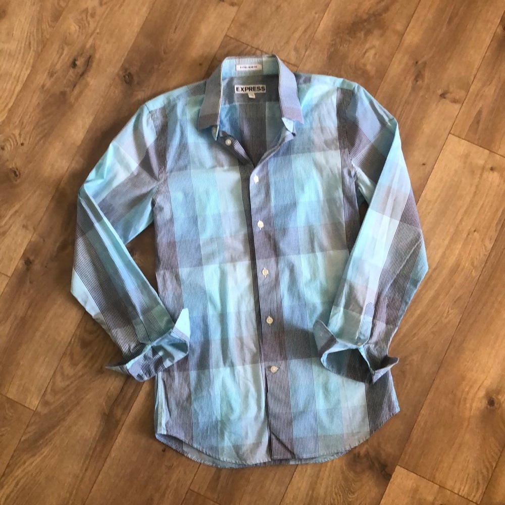 Express Slim Fit Dress Shirt